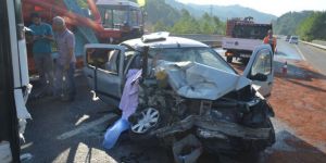 Fatsa’da trafik kazası: 2 ölü, 1 ağır yaralı