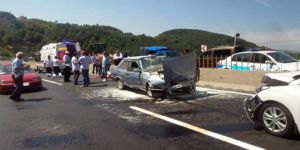 Bolu Dağı geçişinde trafik kazası: 10 yaralı