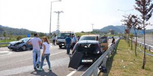 Ordu'da zincirleme trafik kazası: 10 yaralı!