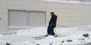 Taksim Gümüşsuyu İnönü caddesinde Kayak Keyfi