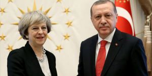Erdoğan - May görüşmesinde gündem Suriye