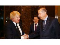 Cumhurbaşkanı Erdoğan, İngiltere Dışişleri Bakanı Boris Johnson'u Kabul Etti