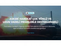 Askeri Harekat Çok Yönlü Ve Uzun Vadeli Projelerle Desteklenmeli