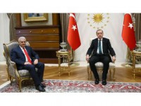 Cumhurbaşkanı Erdoğan, Başbakan Yıldırım'ı Kabul Etti