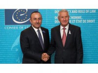 Çavuşoğlu, Avrupa Konseyi Genel Sekreteri Jagland İle Görüştü