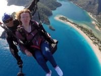 Engelli İngiliz'in Yamaç Paraşütü Hayali Fethiye'de Gerçekleşti