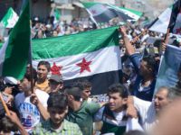 Halep'in Kuzeyinde Terör Örgütü PKK/PYD Karşıtı Gösteriler Düzenlendi