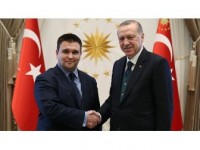 Cumhurbaşkanı Erdoğan Ukrayna Dışişleri Bakanı'nı Kabul Etti