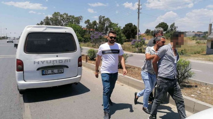 Alanya’dan Çalınan Panelvan Antalya’ya Götürülürken Ele Geçirildi