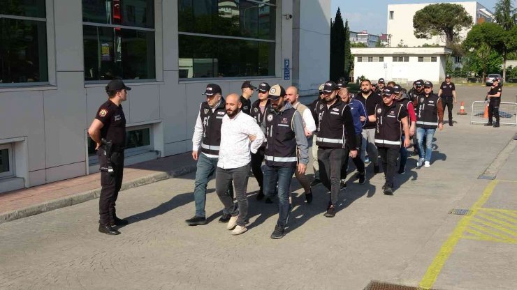 Ordu’daki ‘müsilaj Operasyonu’nda 8 Şüpheli Adliyeye Sevk Edildi