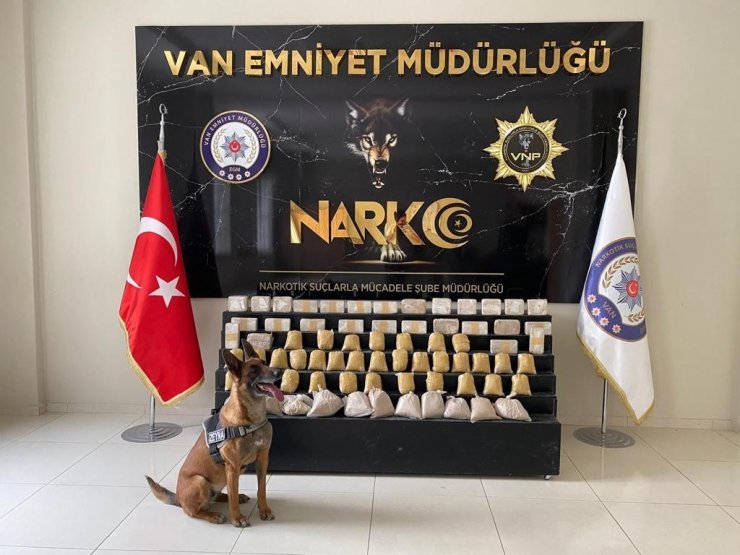 Van’da 42 Kilo 201 Gram Eroin Ele Geçirildi