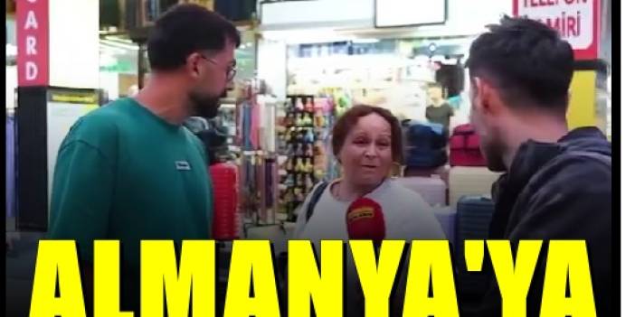 Almanya'da yaşayan iki gurbetçi tartıştı! Biri kötüledi diğeri övdü