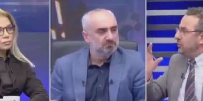 Halk TV'de İsmail Saymaz ve İbrahim Kahveci karşı karşıya geldi!